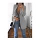 thumbnail image 1 of Mujer Solapa Slim Cardigan Traje Abrigo Moda Casual Traje Polo Cuello Slim Fit Blazer Manga Larga Chaqueta Abrigo, 1 of 5