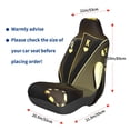 thumbnail image 3 of Wukai Casino Cards 1 Full Set Car Seat Covers with Soft Padding Universal Auto Front Seats Protector and Cushion Mat, 3 of 5