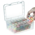 thumbnail image 4 of Travel Pill Organizer Box - Travel Medicine Case Kit - Pocket Daily Pharmacy Container - Travel Medication Holder Dispenser, 4 of 5