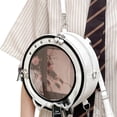 thumbnail image 5 of Jiibva Clear Crossbody Bag Navy Style Ita Bag Womens Y2k Aesthetic Shoulder Bag Cute Messenger BagCasual Crossbody Bag Transparent Purse Clear Bag, 5 of 7