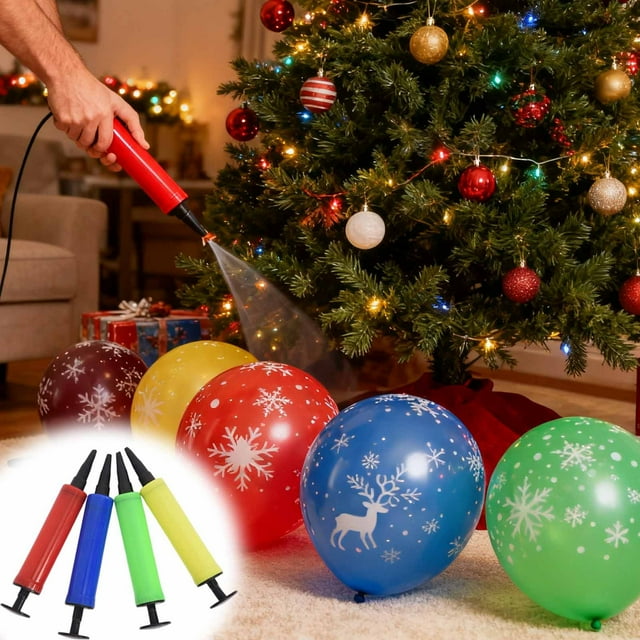 Balloons Manual Blower | Portable Handheld BalloonPump For Travel Yoga Pool Party Home Outdoors Wedding Indoors Perfect For Parties Events