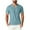 Light Blue, variant on Mgmyaa Summer Men's TShirts Casual Short Sleeve V-Neck Shirt Tops