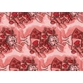 thumbnail image 1 of Ahgly Company Machine Washable Indoor Rectangle Transitional Light Coral Pink Area Rugs, 5' x 7', 1 of 7