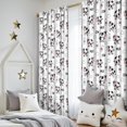 thumbnail image 5 of Blackout Kids Curtains,White Cow Milk Cow Pattern Childrens Insulated Curtains Set Of 2,Bedroom Essentials,Toddler Room Decor 52x84in(132x213cm), 5 of 5