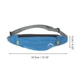 thumbnail image 4 of Unique Bargains 1 Pc Breathable Running Belt Night Running Fanny Pack for Sports to Carry Phone Keys Blue, 4 of 6