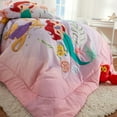 thumbnail image 5 of Disney Princess Kids 5 Piece Purple Reversible Comforter, Bed in a Bag, Full, 5 of 8