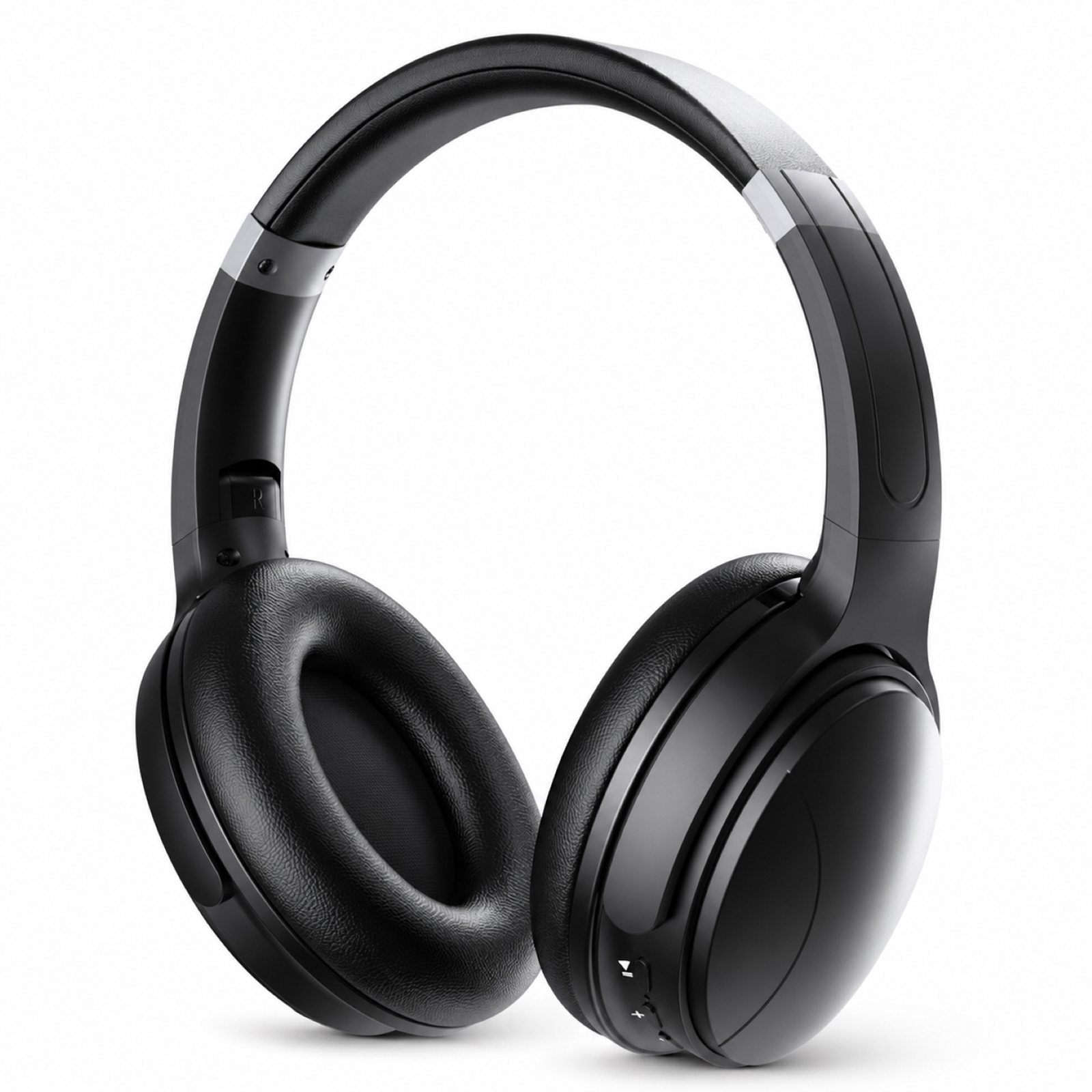 TOPVISION Active Noise Cancelling Headphones, Wireless Bluetooth 5.4 Headphones with Long Battery Life, Deep Bass, Built-in Mic, Over-Ear Headphones for Travel, Work, Compatible with iOS, Android, PC