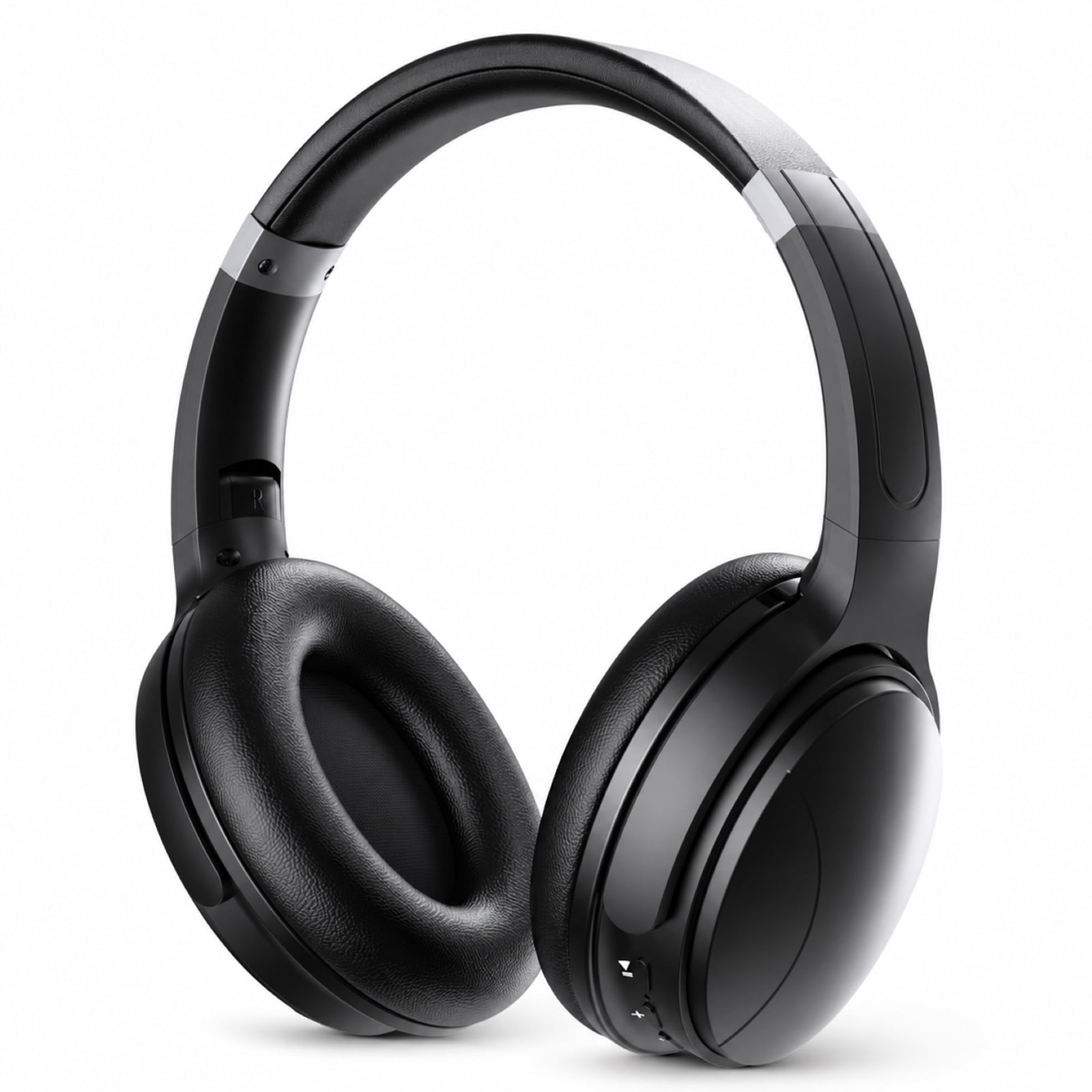 TOPVISION Active Noise Cancelling Headphones, Wireless Bluetooth 5.4 Headphones with Long Battery Life, Deep Bass, Built-in Mic, Over-Ear Headphones for Travel, Work, Compatible with iOS, Android, PC