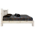 thumbnail image 7 of Homestead Collection Full Platform Bed w/ Laser Engraved Wolf Design, Ready to Finish, 7 of 7
