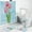 5, variant on Poppy Flower Shower Curtain Cactus Sunflower Stone Rose Tulip Floral Scenery Bathroom Non-slip Bath Mat Toilet Cover Carpet