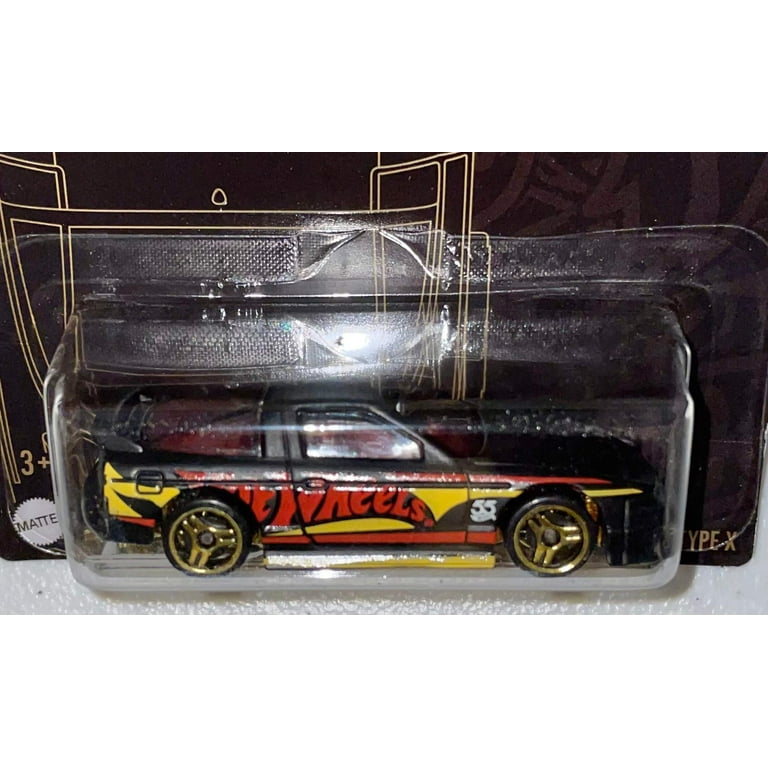 Hot Wheels Pearl & Chrome 2023 '96 Nissan 180SX Type X Diecast Car