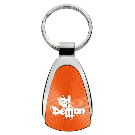 Au-TOMOTIVE GOLD Demon Orange Teardrop Key Chain