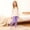 X-240Purple, variant on YMNXA Big Kids Girls Leggings Elastic Waist Solid Color Soft Stretch Plush Lined Thickened Thermal Tights For Casual Daily Wear Beige 3-4 Years