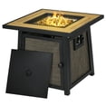 thumbnail image 1 of Outsunny 28" Propane Fire Pit Table with Cover, 50,000 BTU Fire Table, 1 of 10