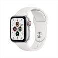 thumbnail image 1 of Pre-Owned Restored Apple Watch SE (GPS+Cellular, 40mm) - Silver Aluminum Case - White Sport Band, 1 of 1