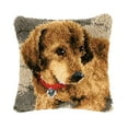 thumbnail image 1 of GUOOL DIY Pillow Case Animal Pattern Cute Embroidery for Festival Adults Beginners D, 1 of 9