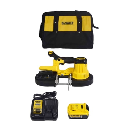 UPC: 0885911369169 | DeWalt Band Saw Kt  5.0 Battery; Blade; Charger; Bag; Wrench  EA (115-DCS371P1)