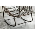 thumbnail image 3 of Oversized Rattan Rocking Chair for All | Great for Indoor and Outdoor Recreation | Meticulously Woven Rattan for Durability | Solves the Problem of Inadequate Seating for Everyone, 3 of 7
