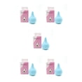 thumbnail image 3 of Unatoiry Rouleau Absorbant d'Huile pour le Visage Bâton de Beauté Absorbant Lavable Ménage Front Joue à Main Absorption Nettoyage Bleu 5ensemble, 3 of 6