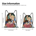 thumbnail image 2 of Pofeuu Scooby-Doo for Water-Resistant 210D Drawstring Bag Compact Foldable Design Gym Yoga Travel Essentials Lightweight Carryall-Small, 2 of 6