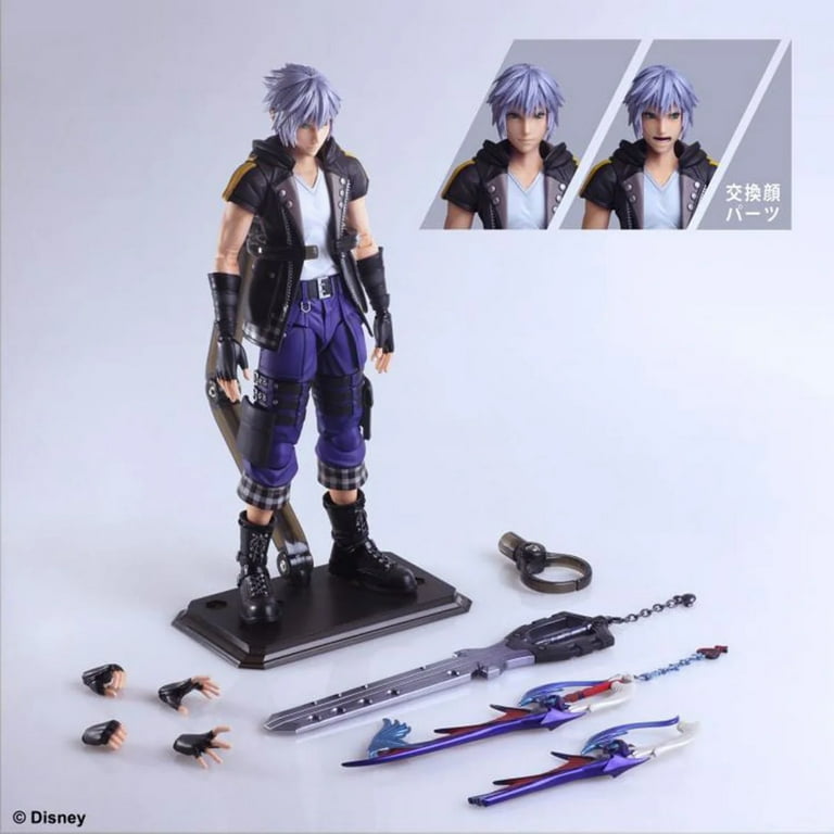 【Riku】 Kingdom Hearts III Riku Deluxe Play Arts Kai Action Figure