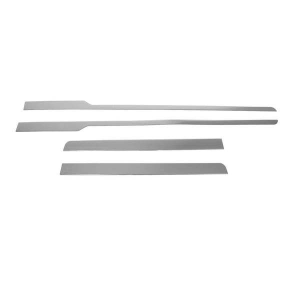 OMAC Side Door Molding Trim for Hyundai Tucson 2022-2025 Stainless Steel Silver 4x