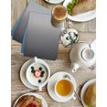 thumbnail image 4 of Grey Ombre Kitchen Dish Towels for Drying Dishes Set of 3, Navy Blue Gray Gradient Modern Abstract Art Waffle Weave Microfiber Hand Tea Bathroom Towels Quick Dry & Absorbent Towel 15.7x23.6, 4 of 7