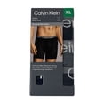 thumbnail image 3 of Calvin Klein Men's Microfiber Boxer Briefs 3 Pack (Navy/Gray/Blue, XL), 3 of 6