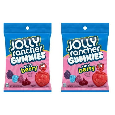 Jolly Rancher Very Berry Gummies 6.5 Oz Pack of 2