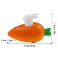 thumbnail image 3 of Product Categorization Novelty Wind Up Rabbits with Carrot Pull Toy for Kids Age 2+ Product Title Wind Up Rabbit Pull Toy Entertainment for Little Ones, 3 of 5