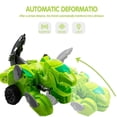 thumbnail image 4 of Vogacara Profesional 2 en 1 Dinosaur Cars Niños Dinosaurios Juguete Cambio de forma Control remoto Coche Animal Robot con sonido realista Juguetes Verde, 4 of 6