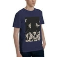 thumbnail image 2 of Bingfone Japanese White Crane Men'S Loose Fit Short-Sleeve Pocket T-Shirt, 2 of 7