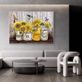 thumbnail image 2 of Generic Cuadro decorativo de girasoles con diamantes 5D, sin marco, 30x40 cm, ideal para sala, oficina o regalo. Incluye herramientas y piedras acrílicas de colores vibrantes. ¡Decora tu espacio con, 2 of 7