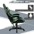 thumbnail image 4 of STGaming Gaming Chair with Massage High Back Ergonomic Computer Office Chair for Adults Kids Swivel Game Chair with Adjustable Headrest and Lumbar Support, Green, 4 of 7