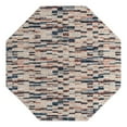 thumbnail image 3 of Unique Loom Tucson Collection Area Rug - Kartchner (7' Octagon Multi/Beige), 3 of 7