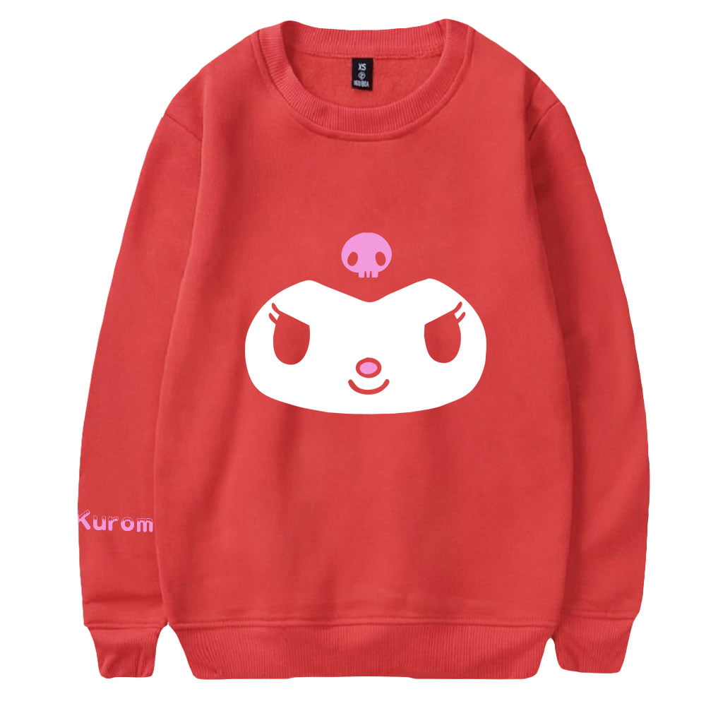 Kuromi Anime Onegai My Melody Merch Crewneck Sweatshirt ManWoman Hip Hop  Hoodies Fans Sweatshirts Printed Casual Clothes  Walmartcom