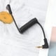 thumbnail image 2 of Cable alargador de audio auxiliar para coche con conector jack de 3,5 mm macho a macho para auriculares estéreo, 2 of 6