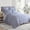 Blue, variant on Levtex Home Martha Stripe Navy Reversible Full / Queen Quilt Set (88x92in) with 2 Pillow Shams (26x20in) - Stripe Bedding - Navy, White - Cotton Queen Size Quilt Bedding Set - Scalloped Edge