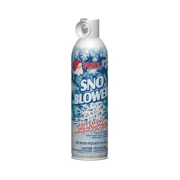 Santa Sno Blower Winter White Christmas Snow Spray 16 Ounces