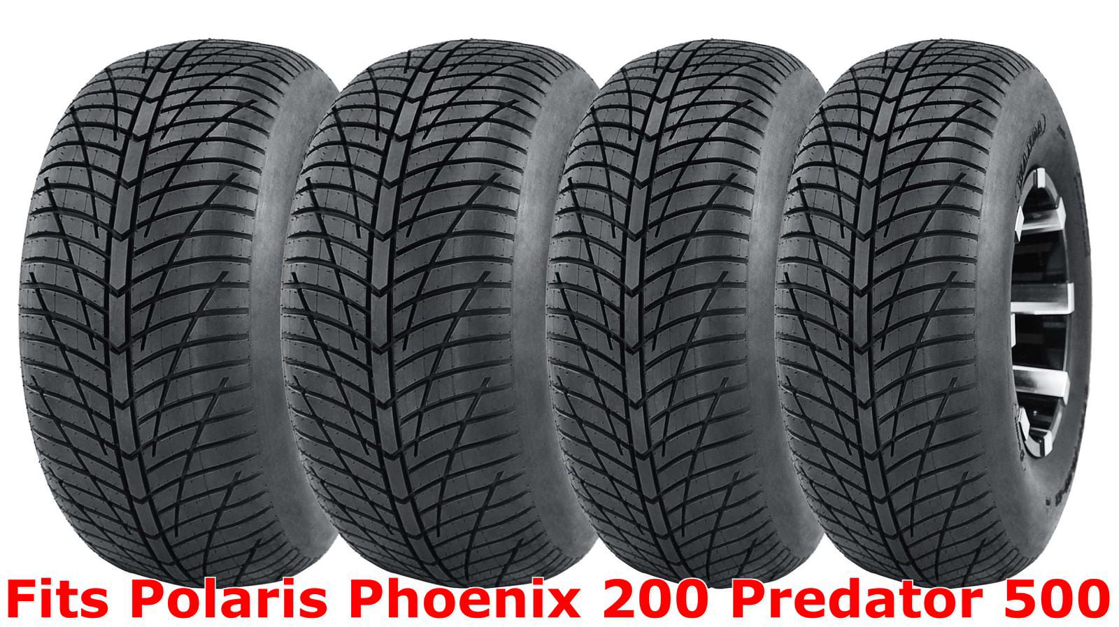 2 WANDA 20x10-9 Polaris Phoenix 200 Outlaw 500 525 rear GNCC Racing Tires 