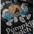 thumbnail image 5 of Smurfs Cute Halloween Pumpkin Patch Toddler Boy Girl T Shirt Infant Toddler Brisco Brands 6M, 5 of 6