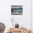 thumbnail image 2 of Give It To God And Go To Sleep Sign Wall Art Lake Mountain Pictures Wall Decor Christian Canvas Prints Posters Framed Artwork Paintings Home Decorations for Kitchen Living Room Bedroom 16"x12", 2 of 6