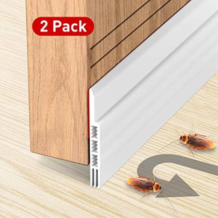 Holikme 2 Pack Door Draft Stopper Under Door Draft Blocker