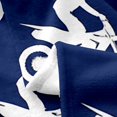thumbnail image 3 of Erosebridal Motorcycle Sports Sherpa Blanket, Navy Fuzzy Blanket Throw, Cartoon Decor, 3 of 5