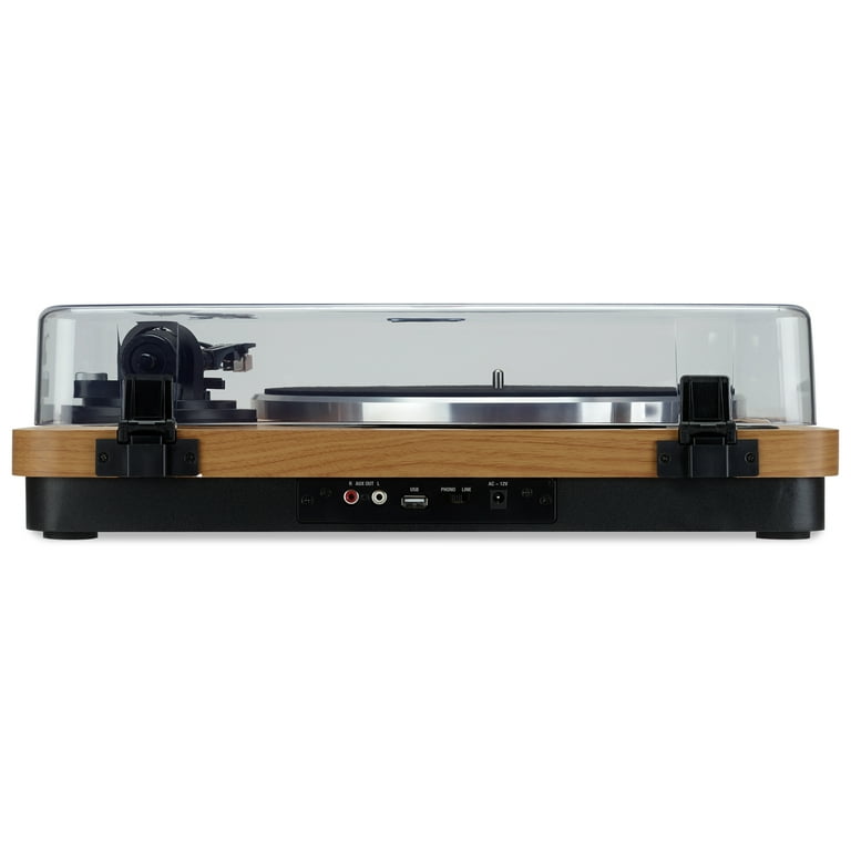 iLive Turntable with Bluetooth Transmitter ITTB401DW Dark Walnut