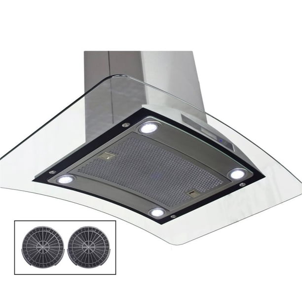 Golden Vantage Island Mount Range Hood