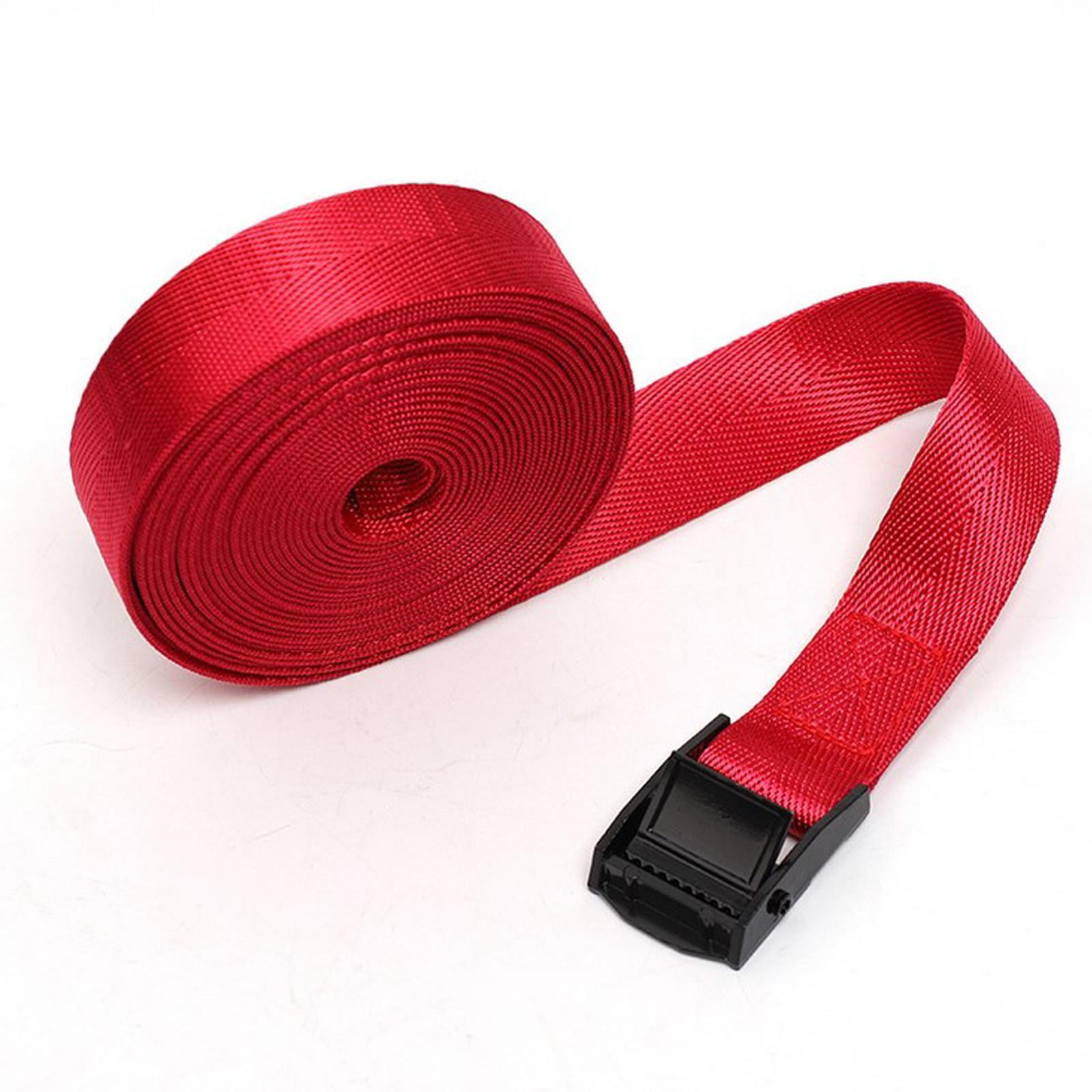Tie Down Straps, Heavy Duty Lashing Straps Adjustable Cam Buckle Tie