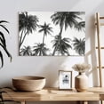 thumbnail image 3 of Elephant Stock Tropical In Black And White Wall Art - Horizontal Canvas Wall Art - Living Room Wall Decor - Floral And Botanical Canvas - Black And Gray Decor By Sisi And Seb - 24" x 16", 3 of 7