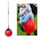 thumbnail image 4 of Asiento de columpio inflable con cuerda de nailon para gimnasios de equilibrio y juegos infantiles. rojo, 4 of 9