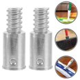 thumbnail image 3 of Kit de Réparation de Remplacement de Bouchon Fileté 2 Pcs, Bouchons de Poignée Filetée en Aluminium pour Bois Ou Métal de 0,72 Pouce, 3 of 5